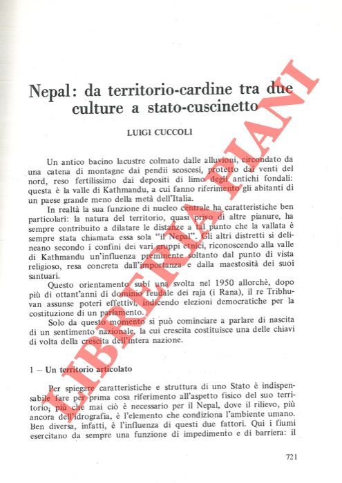 Nepal: da territorio cardine tra due culture a stato-cuscinetto.