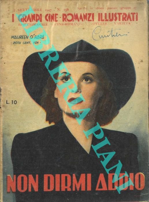 Non dirmi addio. Maureen O'Hara.