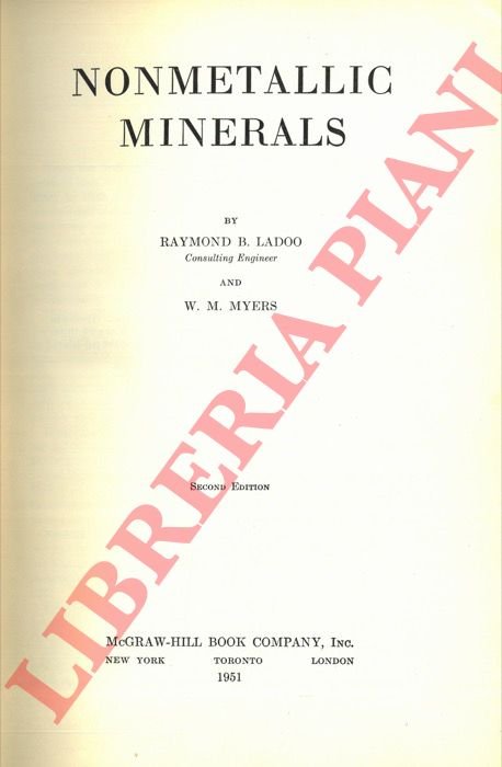 Non-Metallic Minerals.