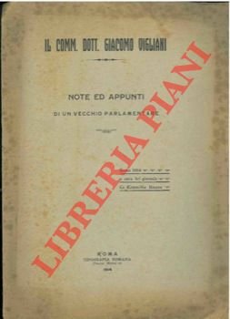 Note e appunti di un vecchio parlamentare. | Immagine Gallery 2