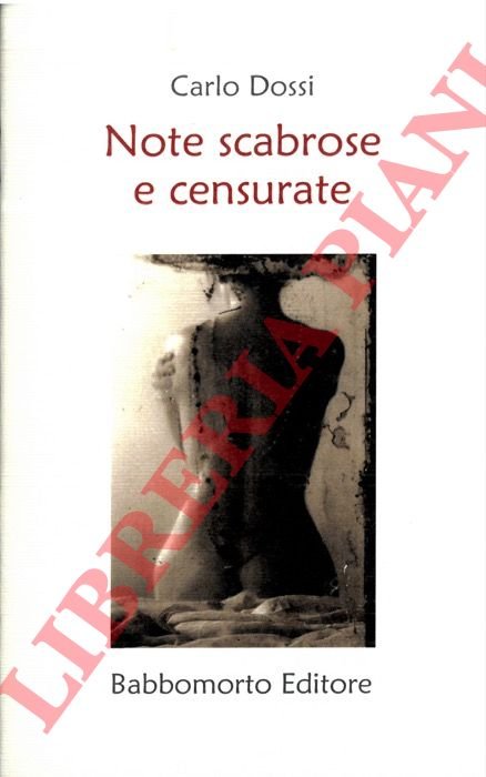 Note scabrose e censurate (scelte dalle Note azzurre a cura …