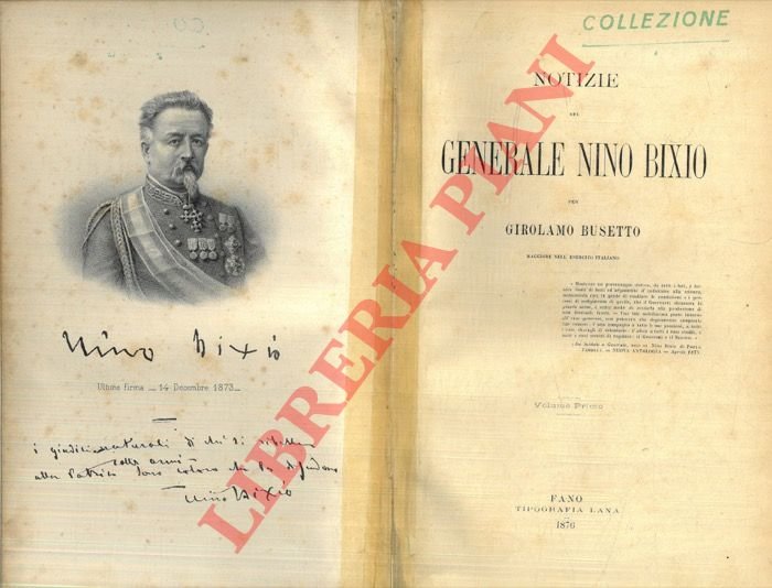 Notizie del generale Nino Bixio. | Immagine Gallery 3
