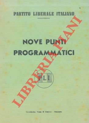 Nove punti programmatici.