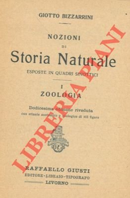 Nozioni di storia naturale esposte in quadri sinottici. I: Zoologia. …