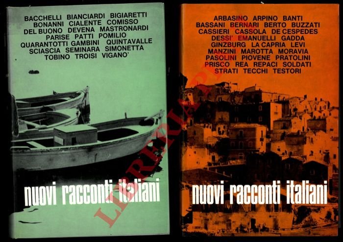 Nuovi racconti italiani. Racconti di: Bacchelli, Bianciardi, Cialente, Mastronardi, Parise, …