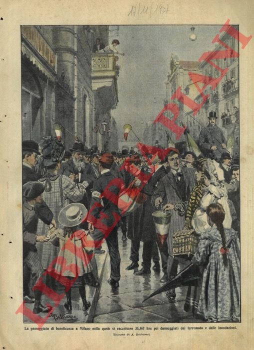 Offerte di beneficenza per le strade di Milano in aiuto …