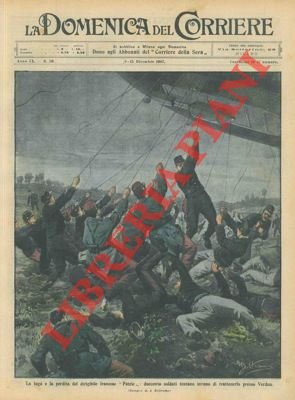 Oltre duecento soldati tentano invano di trattenere il dirigibile francese …