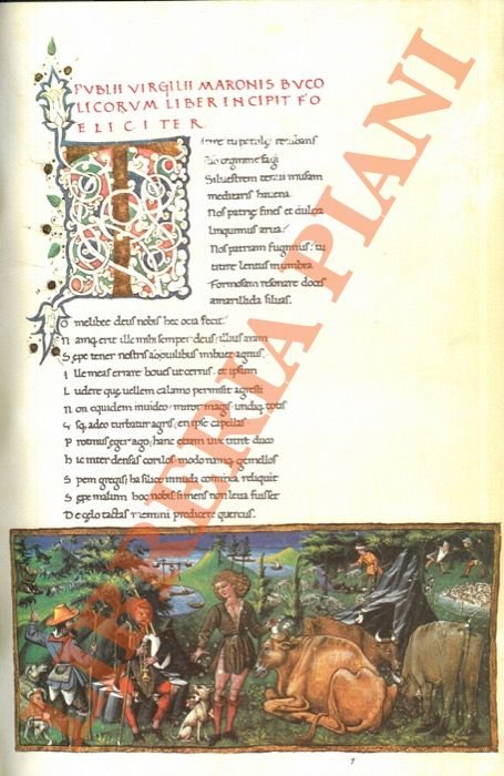 Opera. Bucolica - Georgica - Aeneis. Manoscritto 492 della Biblioteca …