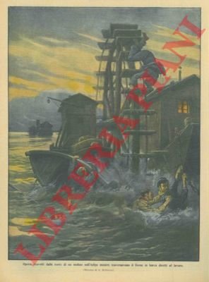 Operai travolti dalle ruote di un molino sull'Adige mentre traversavano …