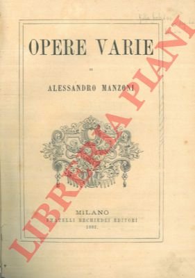 Opere varie.