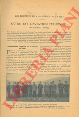 Ou en est l'aviation italienne?