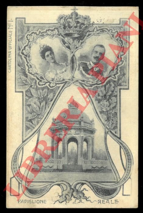 Padiglione Reale. V.E. III° e Regina Elena.