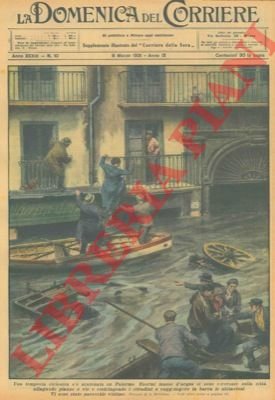 Palermo: tempesta ciclonica. Abitazioni raggiunte in barca.