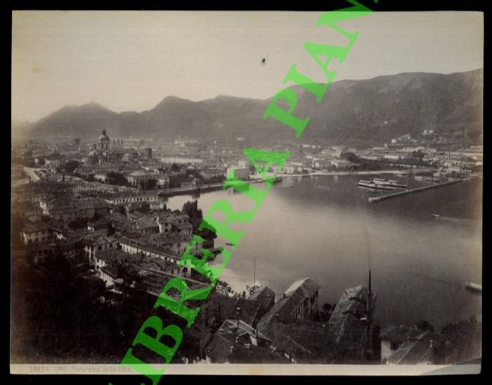 Panorama della città - Veduta da levante del Bacino della …