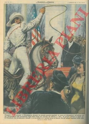 Parata popolare in onore di Eisenhower nel giorno del suo …