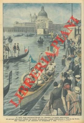 Partiti da Venezia, dopo oltre 700 chilometri di navigazione a …