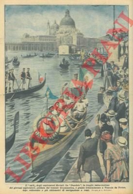 Partiti da Venezia, dopo oltre 700 chilometri di navigazione a …