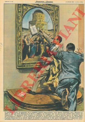 Pazzoide sfregia "Lo sposalizio della Vergine" di Raffaello.