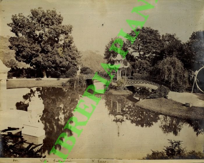 Pegli. Villa Pallavicini. Il Lago.