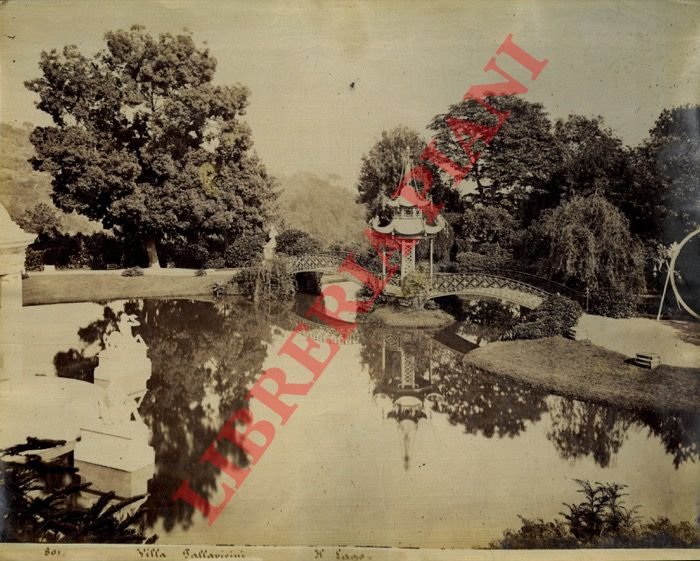 Pegli. Villa Pallavicini. Il Lago.