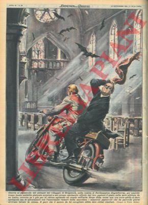 Per allontanare i pipistrelli che avevano invaso la chiesa, pastore …