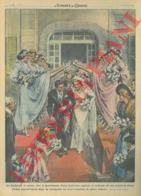 Per il matrimonio di una ballerina le colleghe improvvisano, dopo …