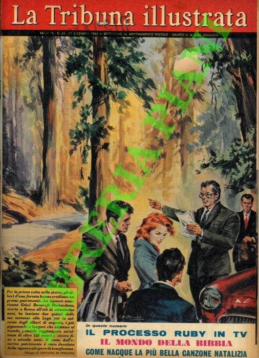 Per la prima volta nella storia, gli alberi d'una foresta …