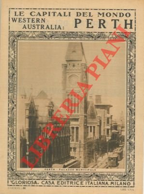Perth. Western Australia. Le capitali del mondo, n. 51.