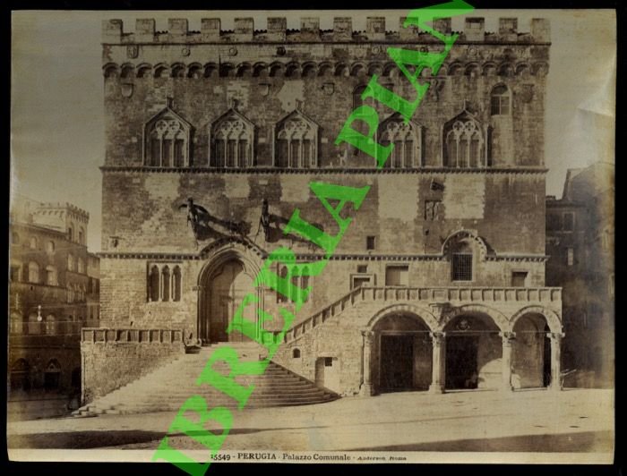 Perugia. Palazzo Comunale = Fontana Maggiore di Bevignate da Perugia. | Immagine Gallery 2