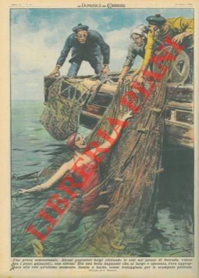Pescatori belgi, ritirando le reti nei pressi di Ostenda, vedono …