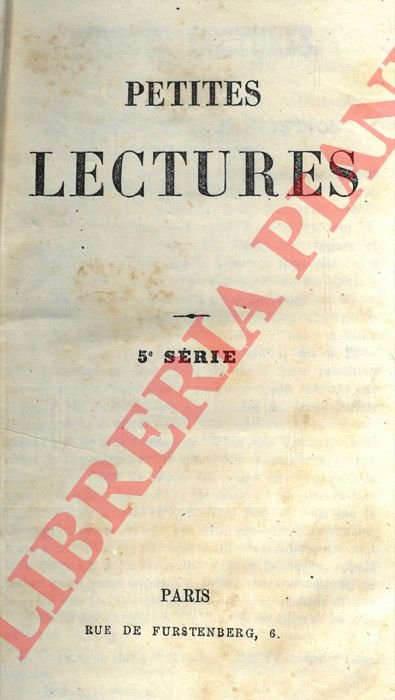 Petites lectures. 5e serie. 6e serie.