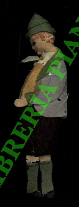 Piccolo alpino in pannolenci, presina da pentole