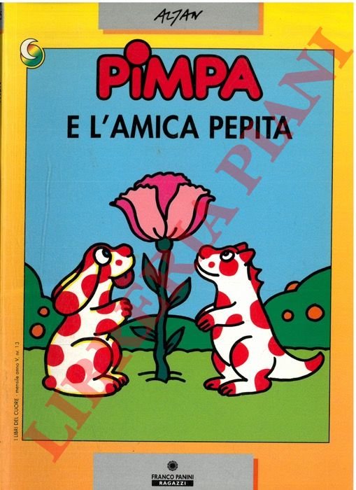 Pimpa e l'amica Pepita.