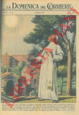 Pio XII, mentre passeggia nei giardini vaticani, vede il sole …