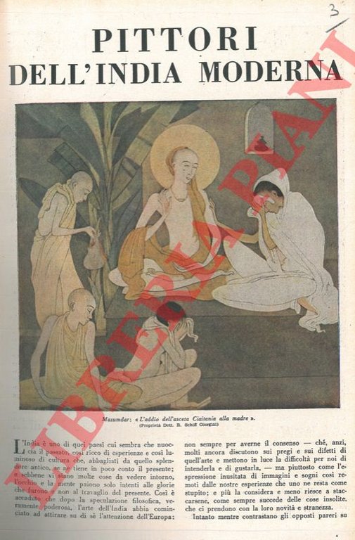 Pittori dell'India moderna.