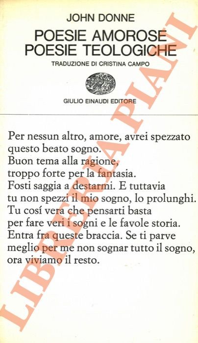 Poesie amorose. Poesie teologiche.
