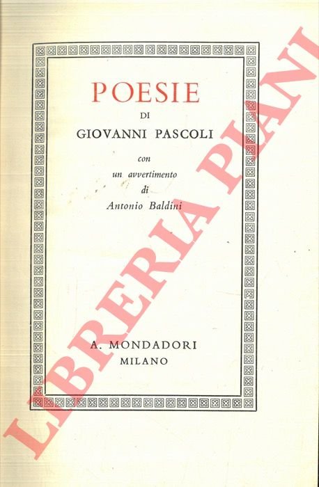 Poesie. Con un Avvertimento di Antonio Baldini. | Immagine Gallery 3