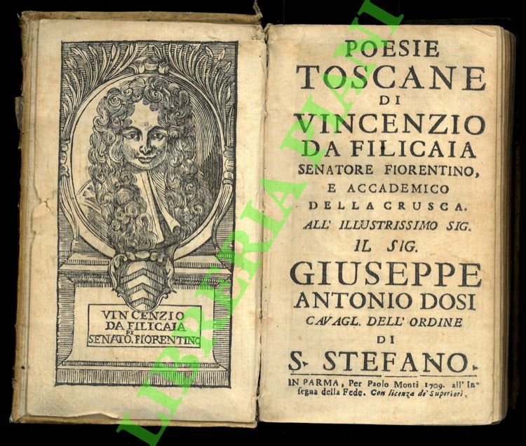 Poesie toscane di Vincenzio da Filicaia senatore fiorentino, e accademico …