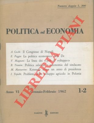 Politica ed economia.