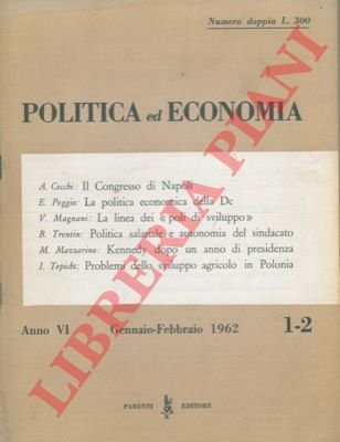 Politica ed economia.