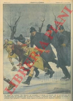 Poliziotti muniti di pattini acciuffano i monelli che si avventurano …