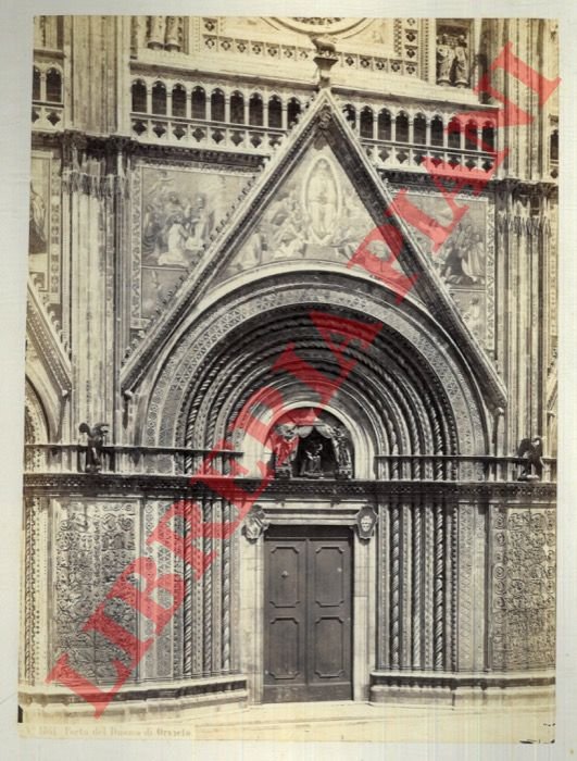 Porta del Duomo di Orvieto.