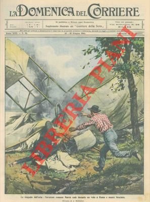 Precipita con l'aereo e muore bruciato l'aviere Marra.