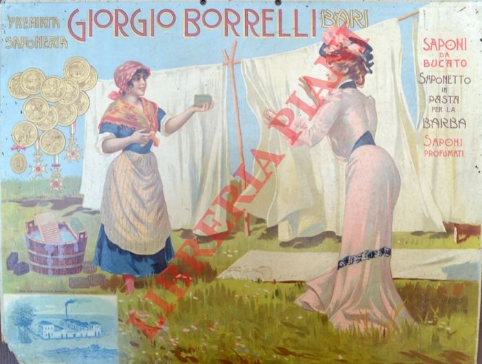 Premiata Saponeria Giorgio Borrelli. Bari. Saponi dfa bucato. Saponetto in …