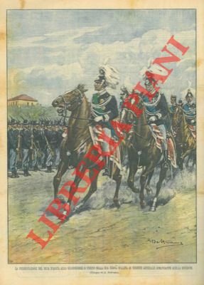 Presentazione del Duca D'Aosta alla guarnigione come nuovo Comandante.