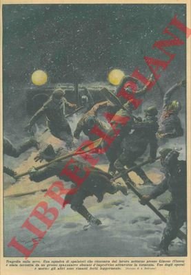 Presso Limone uno spazzaneve travolge squadra di spalatori.