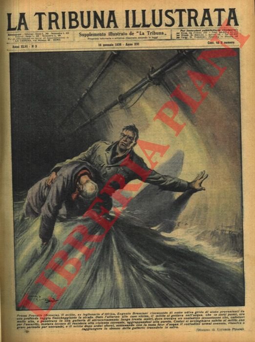 Presso Prevalle (Brescia), il milite, ex legionario d'Africa Eugenio Bresciani …