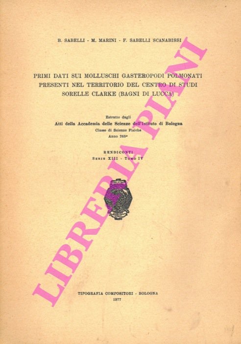 Primi dati sui Molluschi Gasteropodi Polmonati presenti nel territorio del …