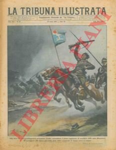 Principessa del Manciukuò guida a cavallo una carica dei suoi …