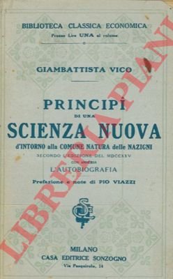 Principi di una scienza nuova d'intorno ala comune natura delle …